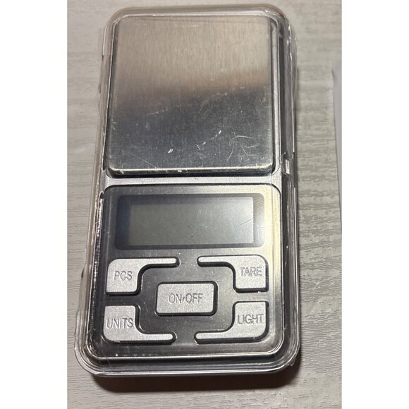 Digital Pocket Scale 500g/0.1g Precision With LCD Display & Protective Cover - Picture 3 of 7
